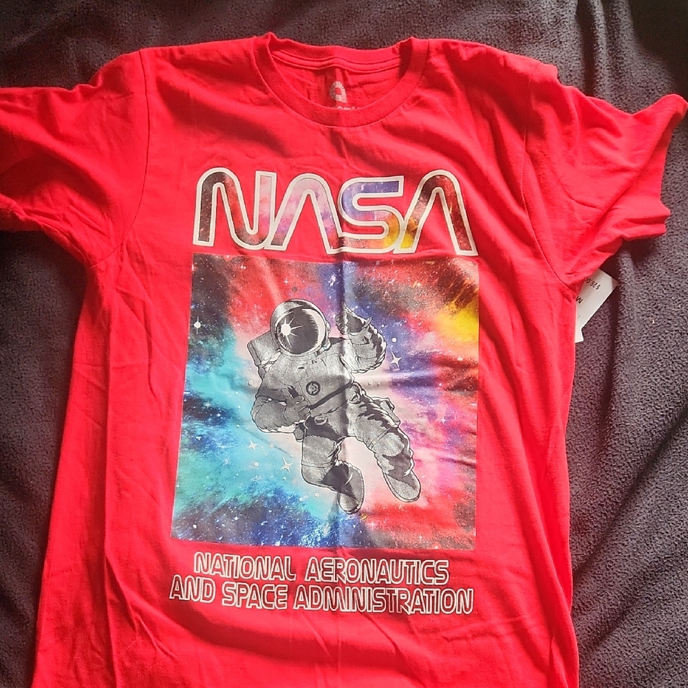 Akademiks Red NASA Astronaut Tee
